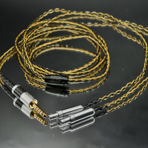 Cavo 8core nero - nero, oro