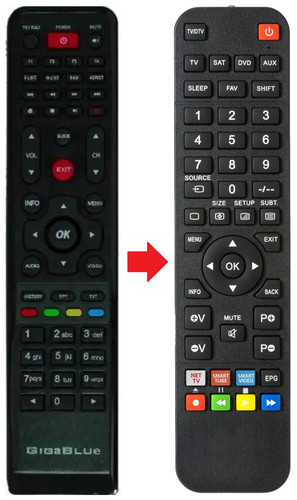 Telecomando adatto per