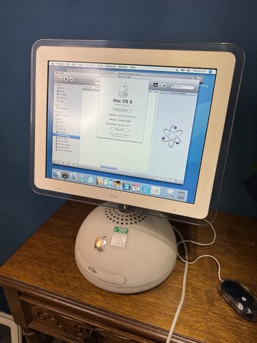Desktop vintage apple imac - 15",